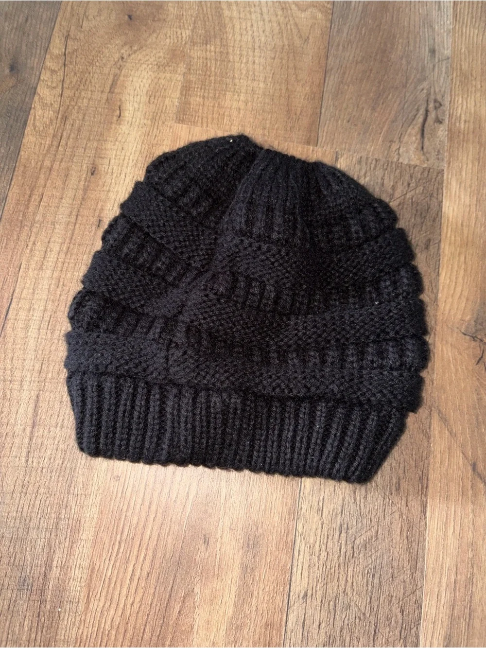 C.C ponytail beanie